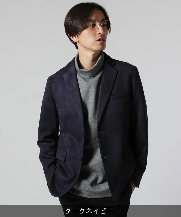 メンズジャケット 秋冬 2ボタン テーラードジャケット ネイビー 年間ランキング6年連続受賞 テーラードジャケット