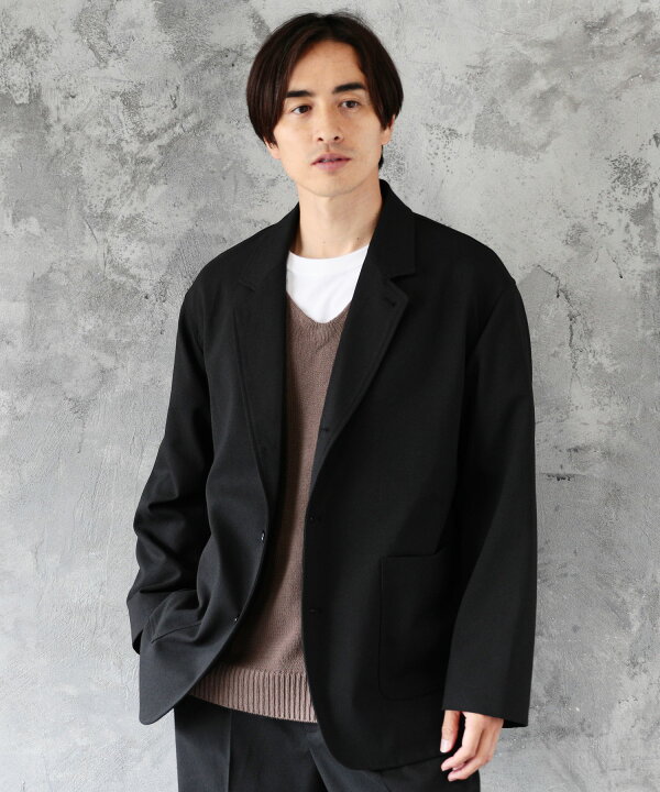 楽天市場 セットアップ対応 テーラードジャケット ジャケット メンズ メンズファッション 秋 冬 春 秋服 冬服 ツイード サージ オーバーサイズ テーラード ジャケット Slick スリック ブランド Sputnicks スプートニクス