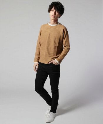 楽天市場 カットソー メンズ 春 夏 秋 スラブ ロールネック Tシャツ カジュアル ラグラン 綿100 杢調 長袖 秋服 冬服 M L ホワイト ピンク モカ ブラウン カーキ ブラック Allowed To Unfold アロウドトゥアンフォールド 0702 058 Sputnicks スプートニクス