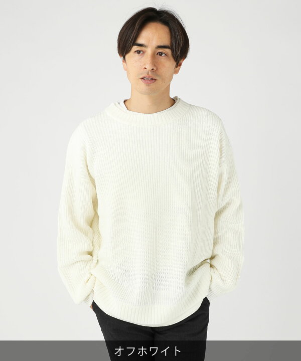 楽天市場】ニット セーター メンズ 秋 秋服 冬 冬服 7G 片畦 オーバー  