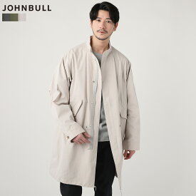 モッズコート アウター メンズ 春 春服 ウェザークロス オーバーシルエット イージーケア 起毛 ドローコード 綿 ナイロン 長袖 M L 12775