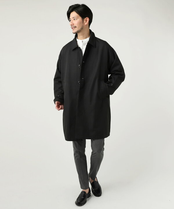 楽天市場】ステンカラーコート アウター メンズ 春 秋 春服 秋服 TR A 