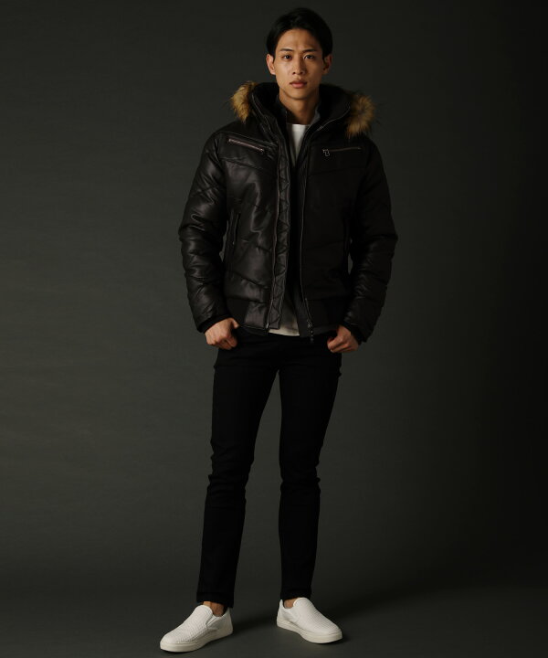 楽天市場】ダウンジャケット メンズ アウター 暖かい 細身 ダウン  