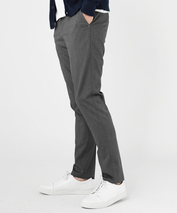 楽天市場 予約販売 7月上旬頃発送予定 スラックスパンツ メンズ 日本製 Tr ストレッチ テーパード スラックス パンツ 国産 Tr生地 ビジネス スリム 春 夏 秋 冬 オールシーズン センタープレス ビジカジ S M L Xl Upscape Audience Spu Sputnicks スプートニクス