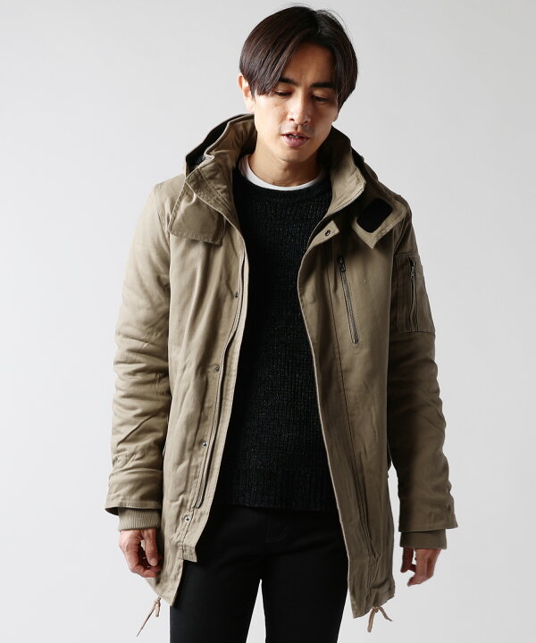 楽天市場 モッズコート メンズ ストレッチ ジャーマンクロス 中綿 ロング ブラック カーキ ベージュ コート M L秋 冬 春 秋服 冬服 春服 Buyer S Select バイヤーズセレクト Sputnicks スプートニクス