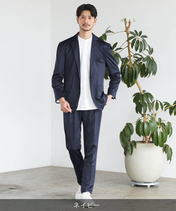 楽天市場】セットアップ メンズ ストレッチ 秋 秋服 春 春服 