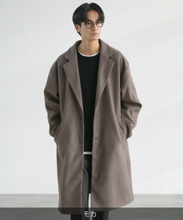 楽天市場】チェスターコート アウター メンズ 冬 冬服 ロング 