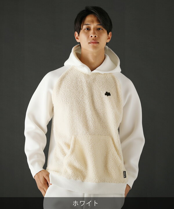 秋冬/DSQUARED2/Lサイズ/ボア フリース パーカー S71HG0115 風景柄 
