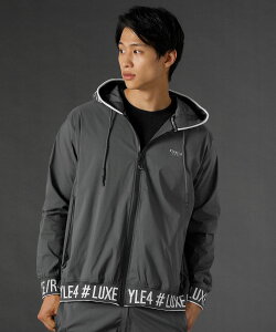 【セットアップ対応】 パーカー ジップパーカー フーディ メンズ 秋 秋服 冬 冬服 春 春服 長袖 トレーニング ゴルフ スポーツ ストレッチ 吸水速乾 軽量 薄手 ジップ ジップアップ 45517