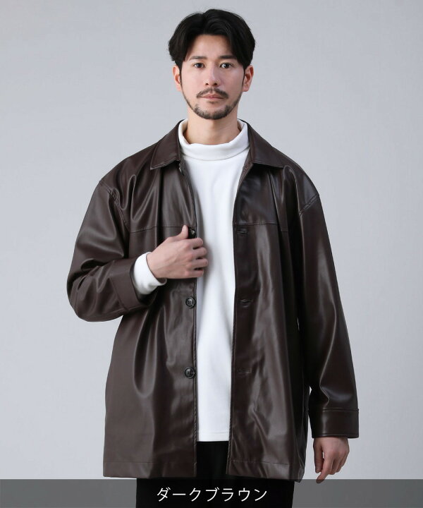 楽天市場】【bargain】 ジャケット メンズ レザージャケット カー 