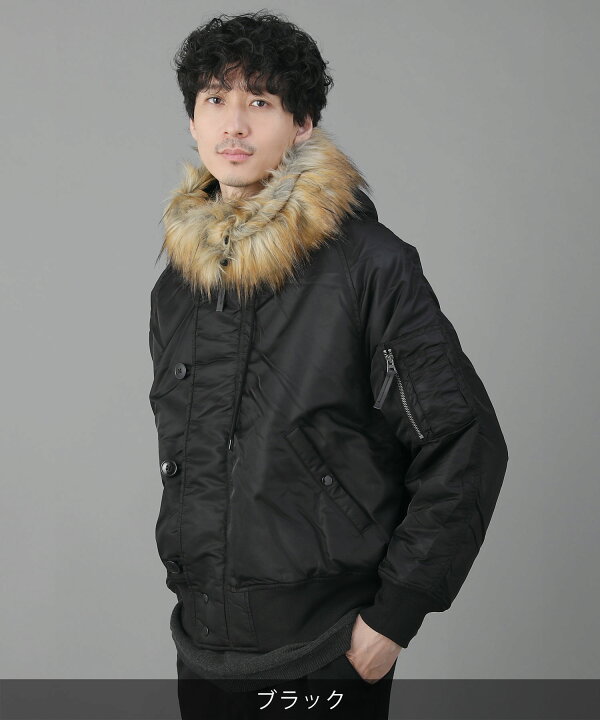 楽天市場】ジャケット フライトジャケット アウター メンズ 冬 冬服 N 