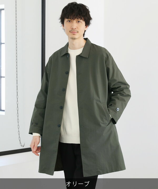 楽天市場】ステンカラーコート アウター メンズ 秋 秋服 春 防水加工 