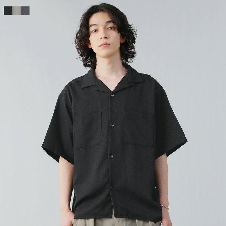 楽天市場】【SALE20】 オープンカラーシャツ シャツ メンズ メンズ 