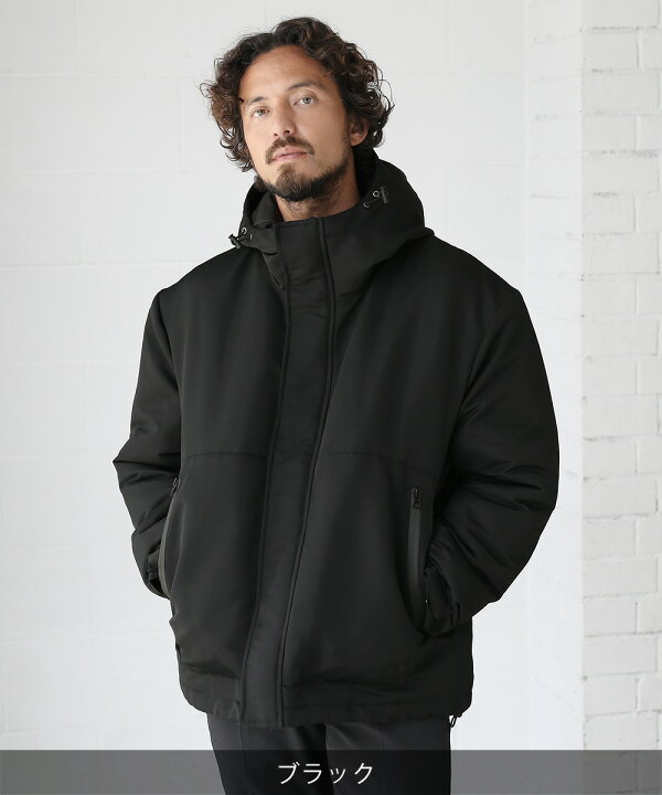 楽天市場】中綿 ジャケット メンズ アウター 冬 冬服 撥水 マウンテン  