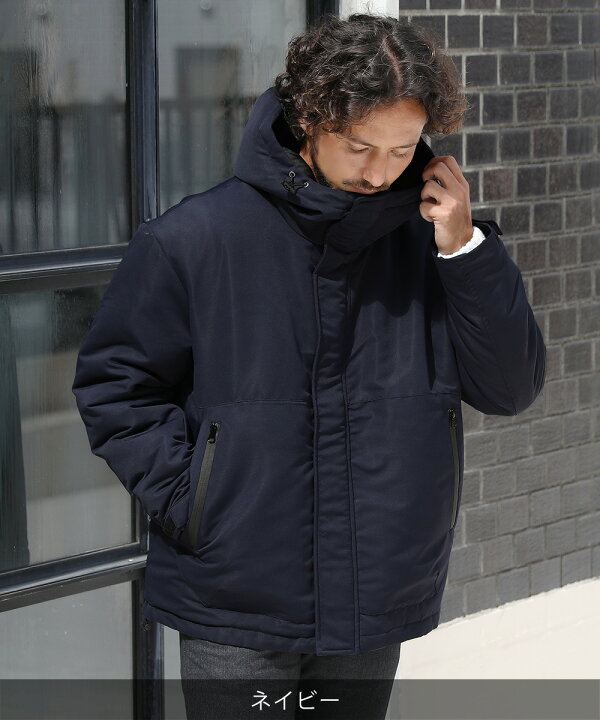 楽天市場】中綿 ジャケット メンズ アウター 冬 冬服 撥水 マウンテン  