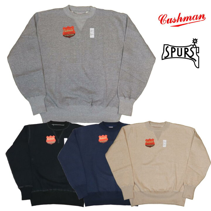 楽天市場】CUSHMAN (クッシュマン) SWEAT SET IN SLEEVE [26901 