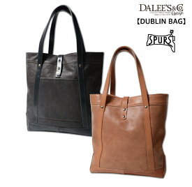 【当店オススメ】DALEE'S&CO (ダリーズ＆コー) DUBLIN BAG [30s Double Leather Bag] トート バッグ ツールバッグ ホースハイド 馬革 ステア 牛革 アメカジ メンズ 日本製 送料無料