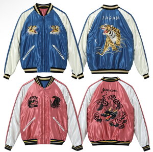 TAILOR TOYO (e[[m) Mid 1950s Style Acetate Souvenir Jacket gROARING TIGERh × gBLACK DRAGONh [TT15542-125] XJW X[xjA AZe[g [ hJ o[Vu   AJW Y 