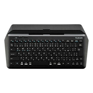 y[J[݌ɌzGR ELECOM TK-DCP01BK Bluetooth L[{[h X^ht }`yAOΉ ubN4953103300934
