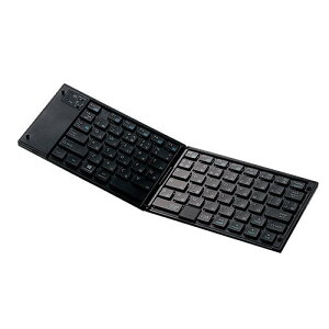 y[J[݌ɌzGR ELECOM TK-FLP01PBK BluetoothL[{[h ܂肽݃^Cv }`yAOΉ |CeBOfoCXt ubN4953103298590