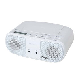 【メーカー在庫限り】東芝(TOSHIBA)CDラジオ ネオジウムスピーカー搭載 TY-ANC1(W)ホワイト4560158876538 TY-ANC1(K)ブラック4560158876521