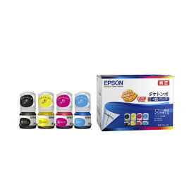 【メーカー在庫限り】エプソン（EPSON）純正 インクボトル タケトンボ(4色パック) TAK-4CL 4988617365490