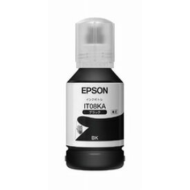 【メーカー在庫限り】エプソン（EPSON）インクボトル ブラック IT08KA 4988617378445