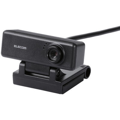 エレコム ELECOM UCAM-C310FBBK 当店限定販売 PCカメラ 100万画素 マイク内蔵 4953103333901 高精細ガラスレンズ メーカー在庫限り 納期：10月中旬予定 人気 おすすめ ブラック