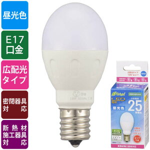 y[J[݌Ɍz06-4802 LEDd `i25`/290 lm/2.6W/F/E17/Lz195°/Ή/fMގ{HΉjLDA3D-G-E17 IH23 4971275648029