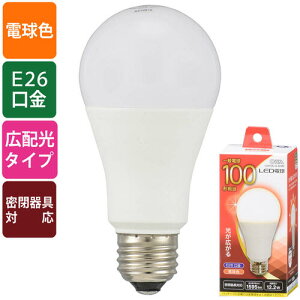 y[J[݌ɌzI[d@ 06-0990 LEDd i100`/1595lm/dF/E26/Lz210°/ΉjLDA12L-G AH92 4971275609907