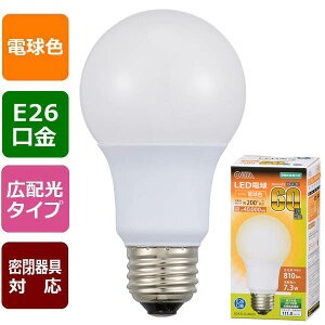 �y���[�J�[�݌Ɍ���z�I�[���d�@ 06-3083 LED�d���i60�`����/810lm/�d���F/E26/�L�z��200°/���`���Ή��jLDA7L-G AG53 4971275630833