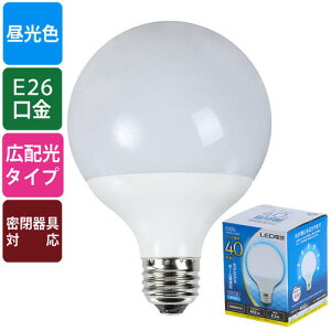 �y���[�J�[�݌Ɍ���z06-4296 LED�d���{�[�����`�i40�`����/492lm/�����F/E26/�L�z��230°/���`���Ή��jLDG4D-G AS93 4971275642966
