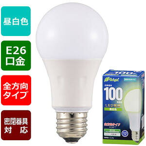 �y���[�J�[�݌Ɍ���z06-4347 LED�d���i100�`����/1558lm/12.4W/�����F/E26/�S�����z��240°/���`���Ή��jLDA12N-G AG27 4971275643475
