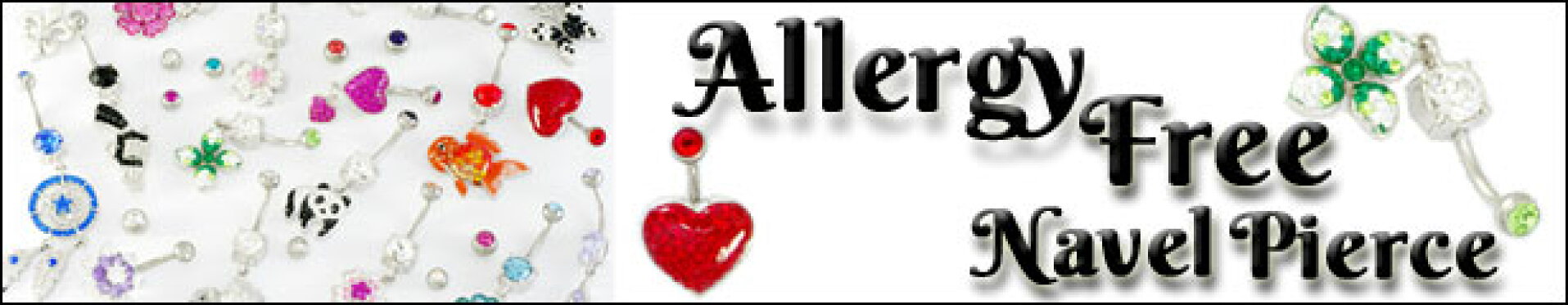 Allergy free【アレルギーフリーへそピアス】