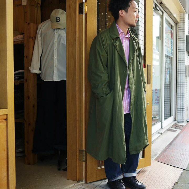 楽天市場】BARNS HIGHEST バーンズ ハイエスト ロングコート 