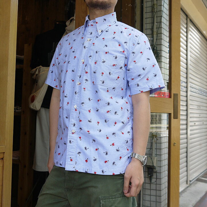 楽天市場】SUN SURF サンサーフ ボタンダウンシャツ メンズ 総柄  