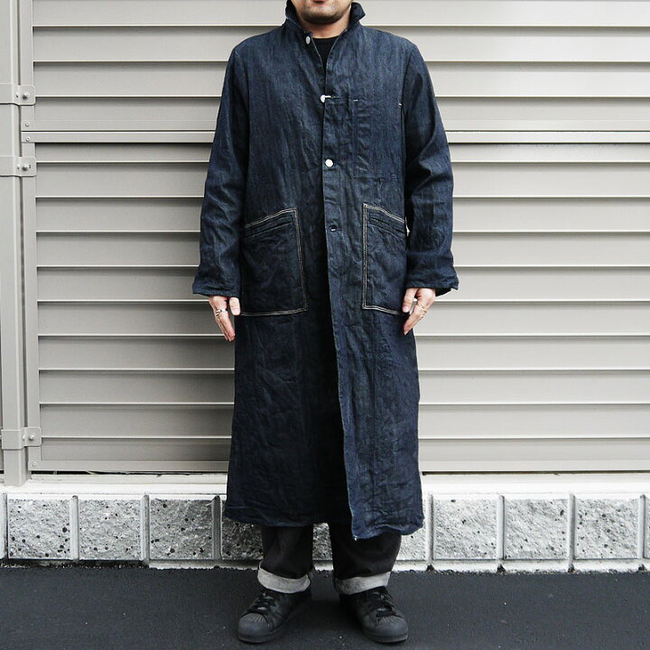 楽天市場】デニムマッドネス デニムコート メンズ レディース ロング  