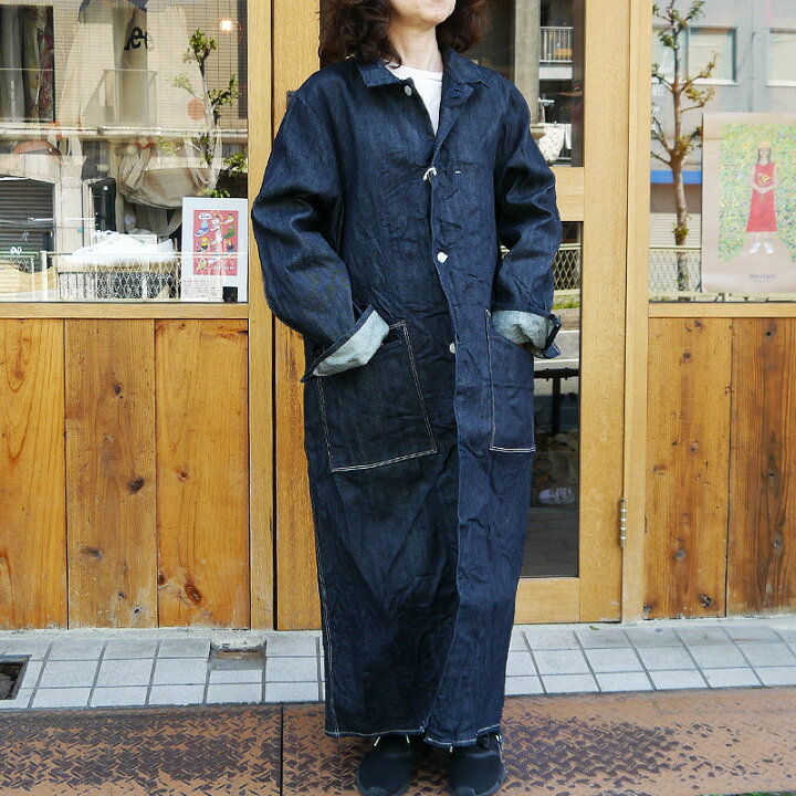 楽天市場】デニムマッドネス デニムコート メンズ レディース ロング  