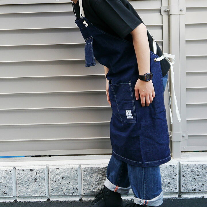 楽天市場】JOHNBULL ジョンブル デニム エプロン カフェエプロン 