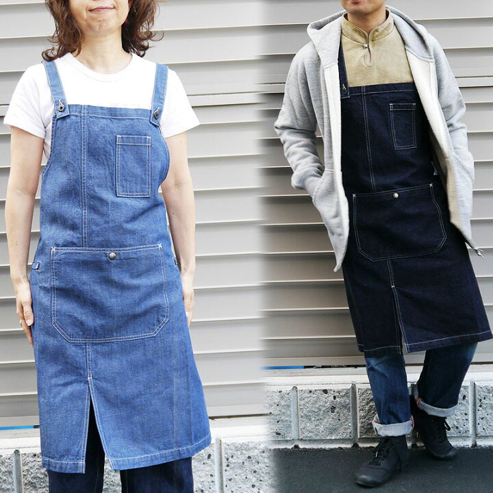 楽天市場】JOHNBULL ジョンブル デニム エプロン カフェエプロン 