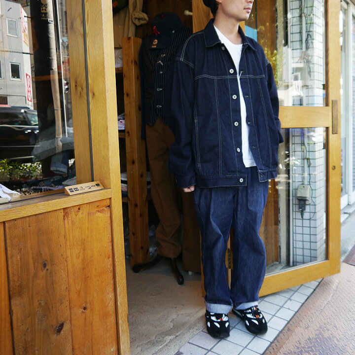 楽天市場 ジョンブル ジージャン デニムジャケット デニム メンズ レディース ユニセックス Gジャン ビッグジャケット ビッグジージャン ジーンズ Johnbull 派手 かわいい 人気 服 世田谷ベース Squeeze Coconuts
