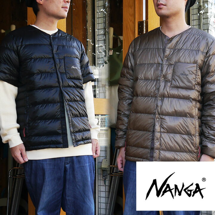 楽天市場 ナンガ Nanga ダウンtシャツ ダウンジャケット ダウンカーディガン インナーダウン ダウンベスト ダウン Tシャツ ダウン カーデメンズ ダウン レディース 派手 かわいい 人気 服 Squeeze Coconuts