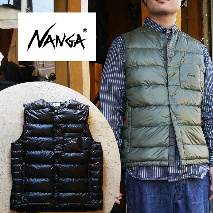 楽天市場 ナンガ Nanga ダウンベスト インナーダウン メンズ ダウンジャケット ダウン レディース 派手 かわいい 人気 服 Squeeze Coconuts