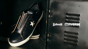 SCHOTT X CONVERSE �V���b�gx�R���o�[�X�@782-6190001 ONE STAR Z / Schott�@�����X�^�[�@�X�j�[�J�[