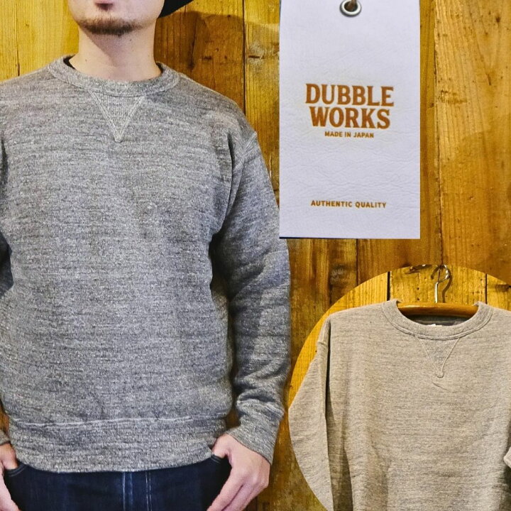 楽天市場】DULBBLE WORKS スウェット 吊り編み トレーナー メンズ 