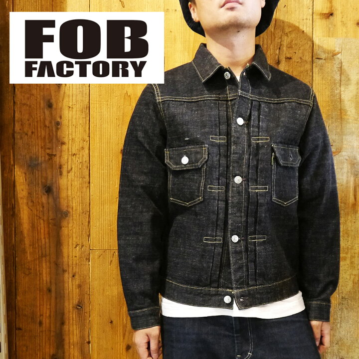 楽天市場】FOBファクトリー ジージャン セカンド デニムジャケット 