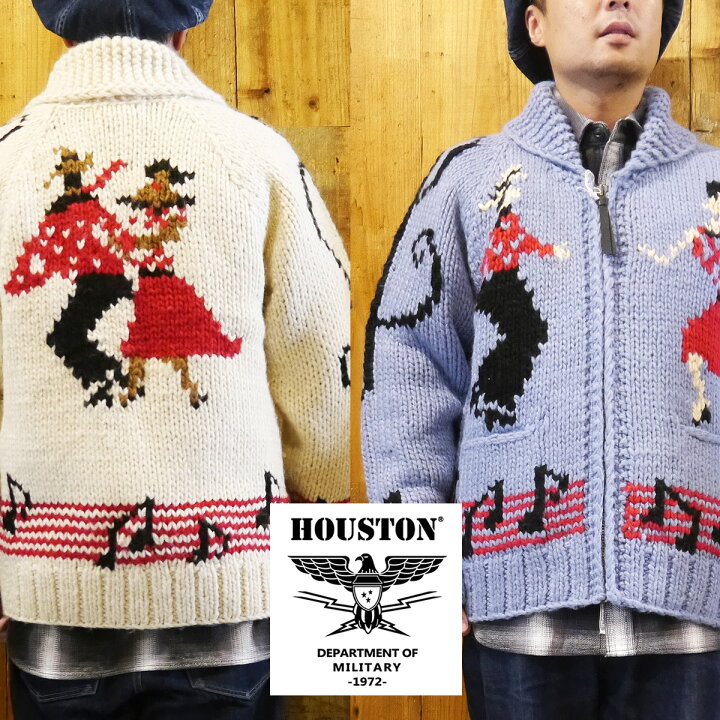 楽天市場】ヒューストン カウチンセーター カウチンニット  
