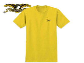 ☆ANTIHERO【アンタイヒーロー】BASIC PIGEON T-Shirt - YELLOW イエロー Tシャツ 18652【メール便対応】 [半袖 SKATE SK8 スケボー アンチヒーロー SUPREME]10P30Nov14