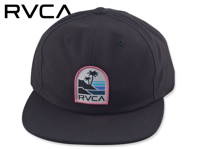 ☆RVCA【ルーカ】COVE BLACK SNAPBACK スナップバックキャップ ブラック 18836 [メンズ レディース スケボー ニット帽]  - www.edurng.go.th