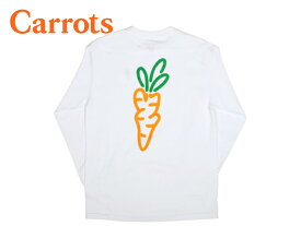 ☆CARROTS by Anwar Carrots【キャロッツ バイ アンワー・キャロッツ】SIGNATURE LONG SLEEVE WHITE ロングスリーブ ホワイト 19142 [メンズ レディース 帽子 ]